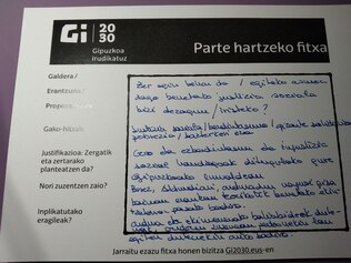 Zer egin behar da/ egiteko asmoa dago benetako justizia soziala bizi dezagun/ iristeko?