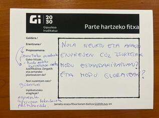 Nola neurtu eta arautu enpresen CO2 isuriketak modu estandarizatuan? ¿Eta modu globalean? 